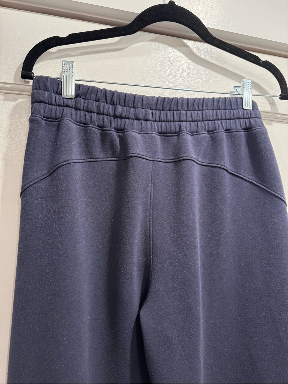 SPANX AirEssentials Wide Leg Pant Medium Tall Navy Blue Comfy Travel Athleisure - Picture 11 of 14